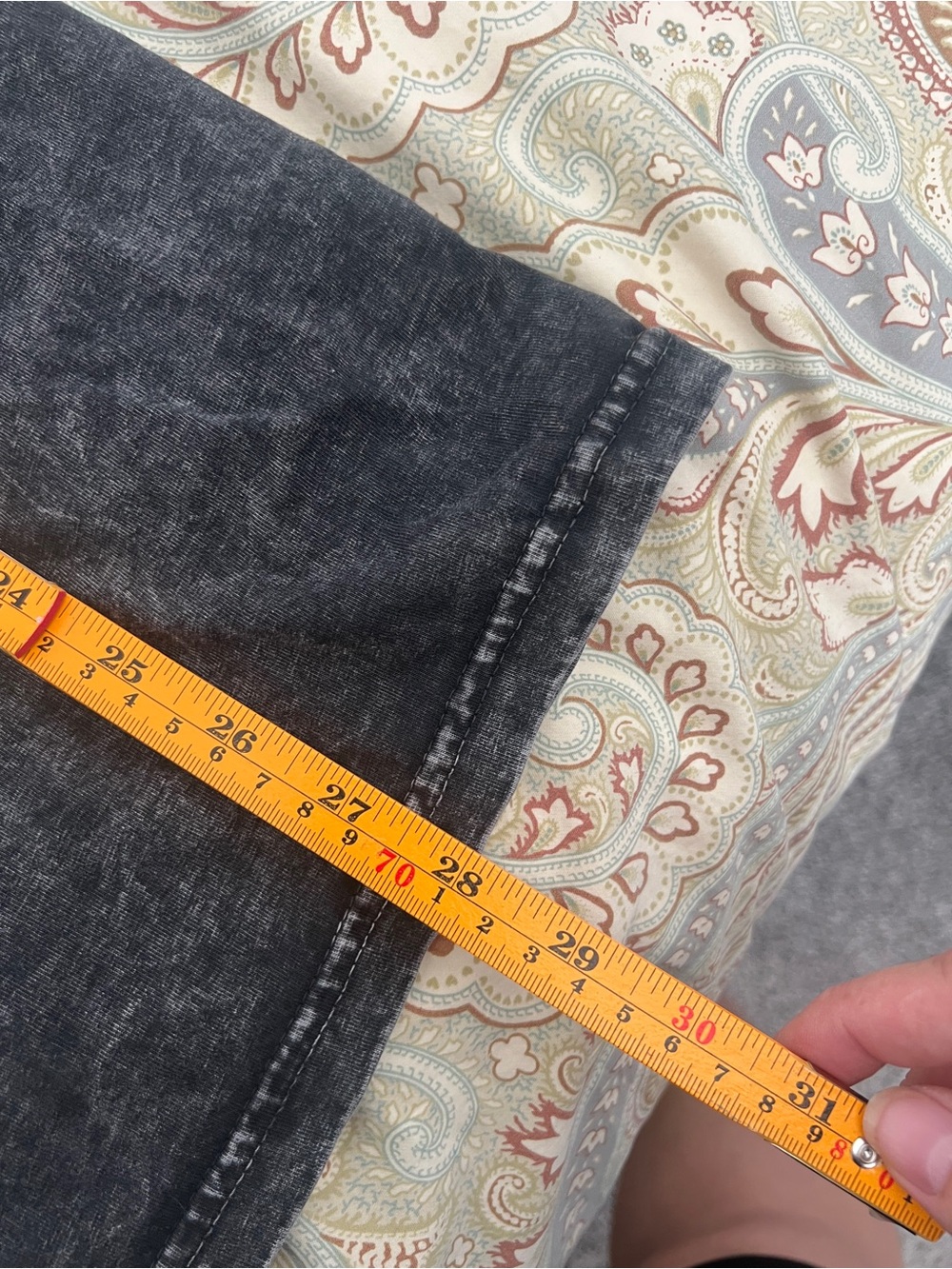 Acid Wash Black Graphic Tee Mineral Wash Oversized Men M Degrey Madmonks - Picture 7 of 7